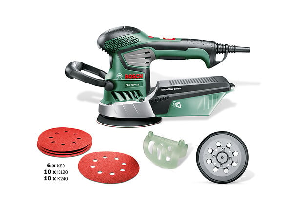 Exzenterschleifer BOSCH PEX 4000 AE - 370W BOSCH DIY
