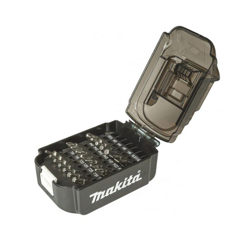 Koffer mit 21 Schrauberbits MAKITA B-68323 in Form eines LXT-Akkus