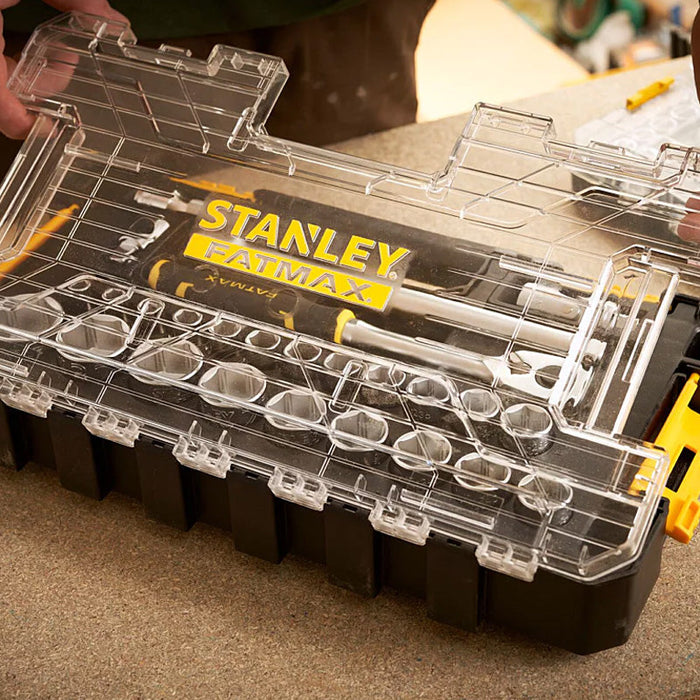 Steckschlüsselsatz Stakbox L - 1/2’’ - 26-teilig - FatMax - STANLEY - FMMT98103-1