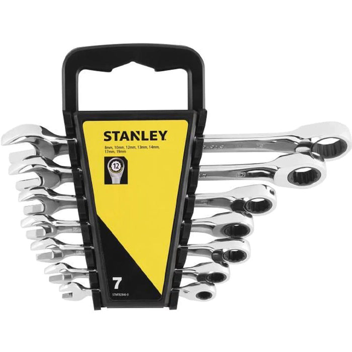 Ratschen-Ringmaulschlüssel - 7 Stk. - STANLEY - STMT82846-0