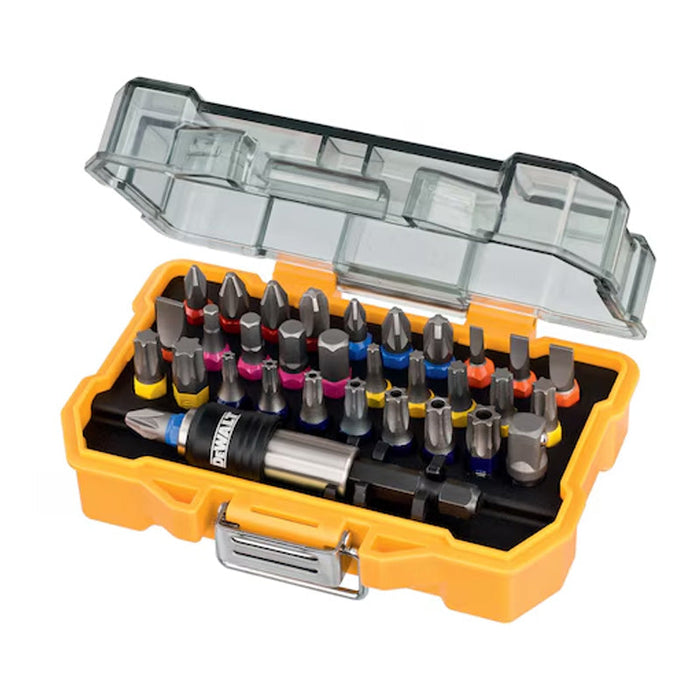 Koffer mit 32 Teilen mit Bits 25mm, Adapter und Schnellwechsel-Bithalter DEWALT DT7969-QZ