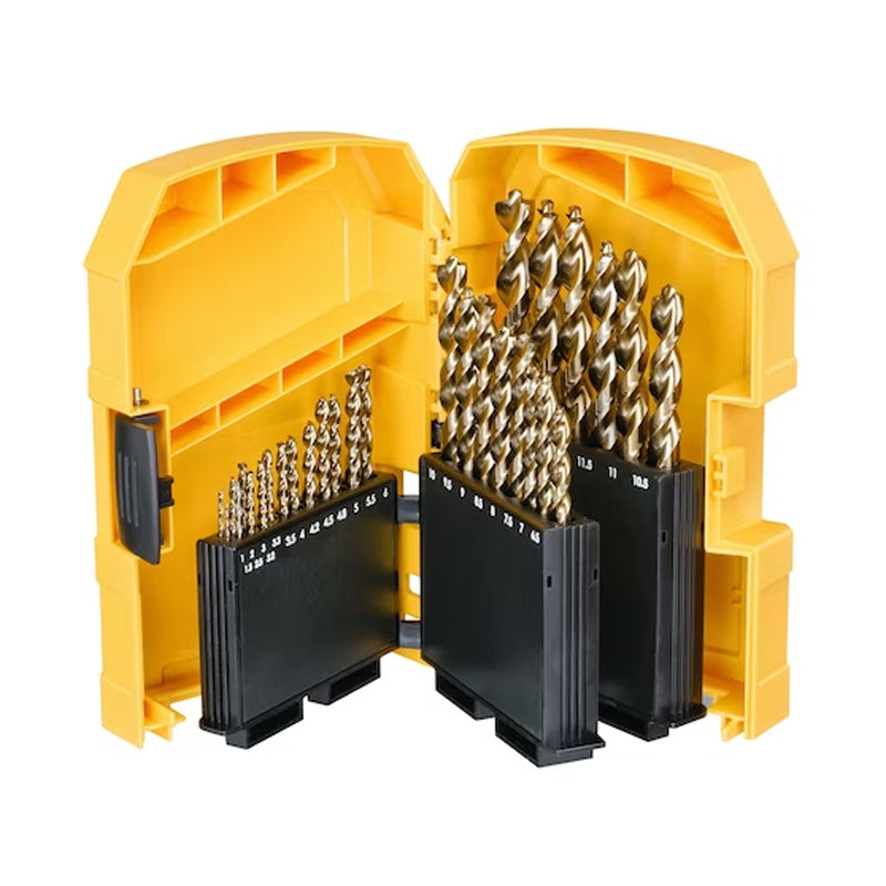 Kunststoffkoffer mit 29 Metallbohrern HSS-G Extreme DEWALT DT7926-XJ