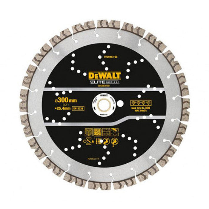 Segmentierte Diamant-Trennscheibe ELITE DEWALT für alle Anwendungen