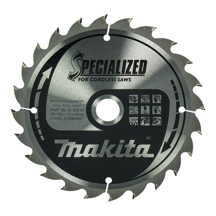 Hartmetall-Sägeblätter „Specialized“ für Holz, für MAKITA Akku-Kreissägen