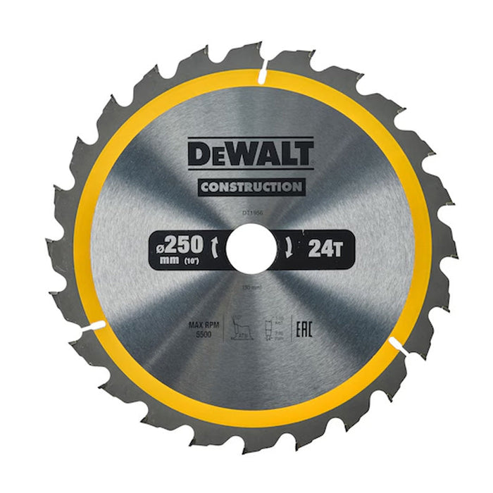 Handkreissägeblatt DEWALT Hartmetall Construction
