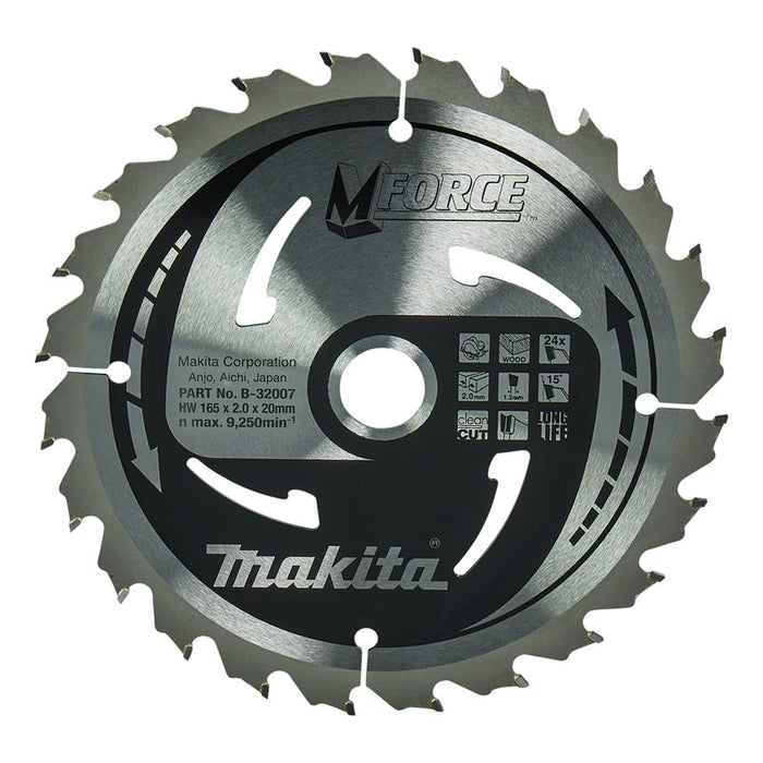 Hartmetall-Sägeblätter „Mforce“ für Holz, für MAKITA Kreissägen