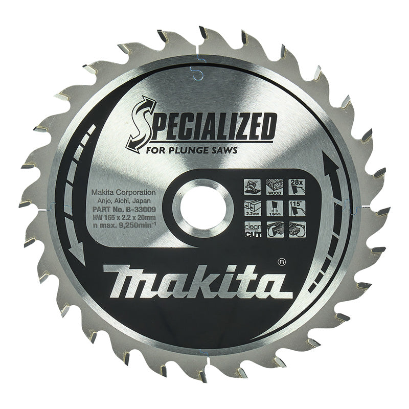 Hartmetall-Sägeblätter „Specialized“ für Holz, für MAKITA Tauchsägen