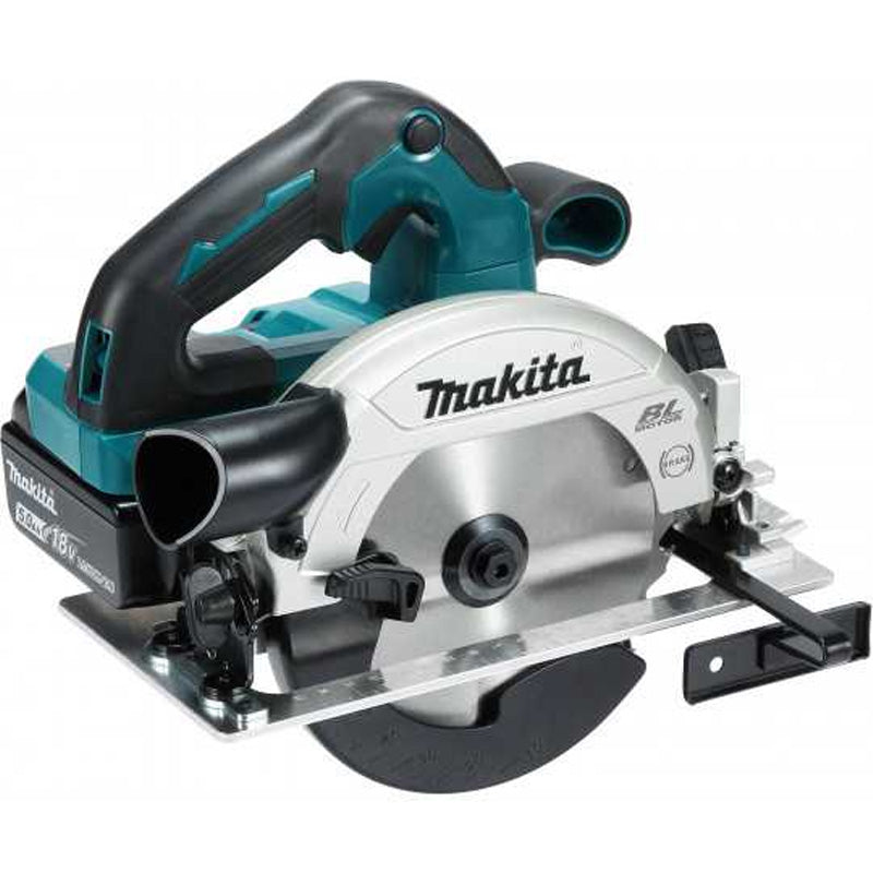 Brushless-Handkreissäge Ø 165 mm 2x5Ah 18V LXT® MAKITA DHS660RTJU im Koffer + AWS-Chip