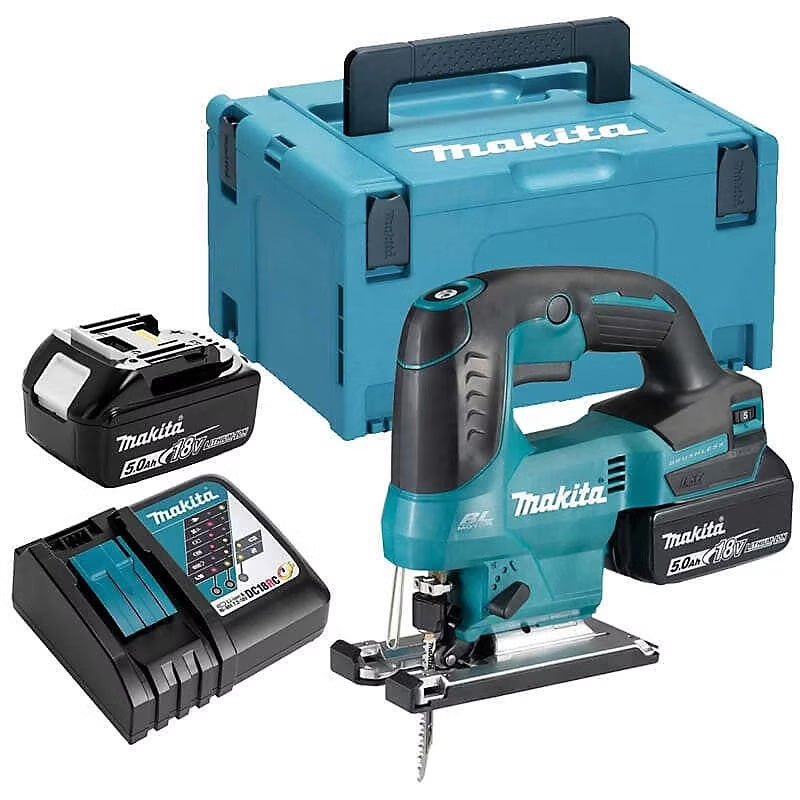 Stichsäge 2x5Ah 18V LXT® MAKITA DJV184RTJ im MAKPAC