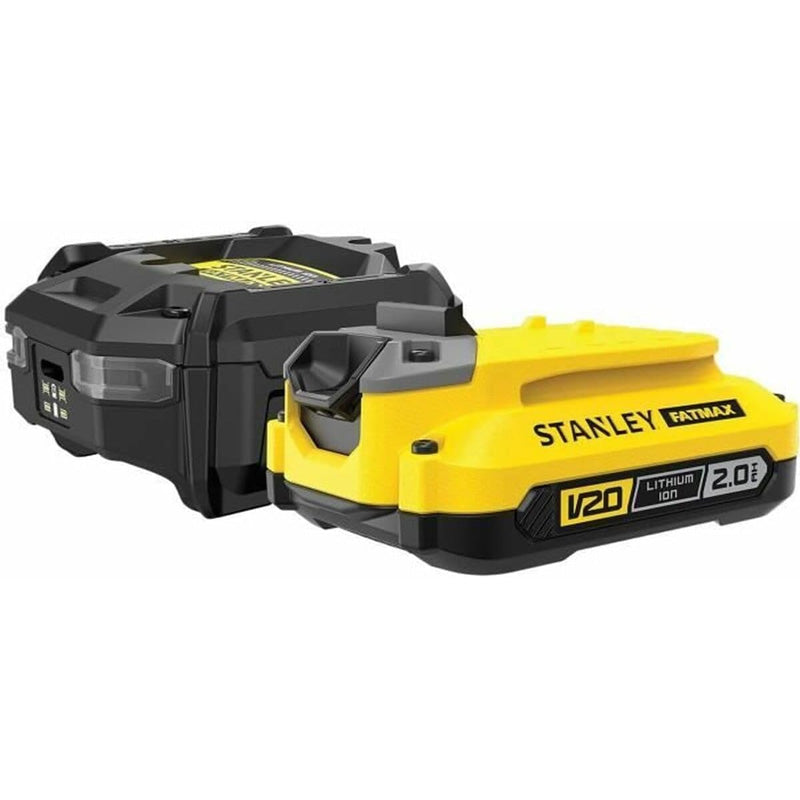 Starter-Kit Ladegerät 1,25 A + 1 Akku 18V 2 Ah - SFMCB10D1-QW STANLEY FATMAX V20