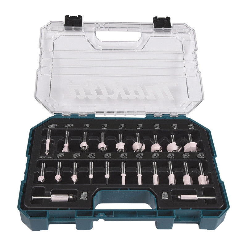 Koffer mit 22 Fräsern MAKITA D-74778