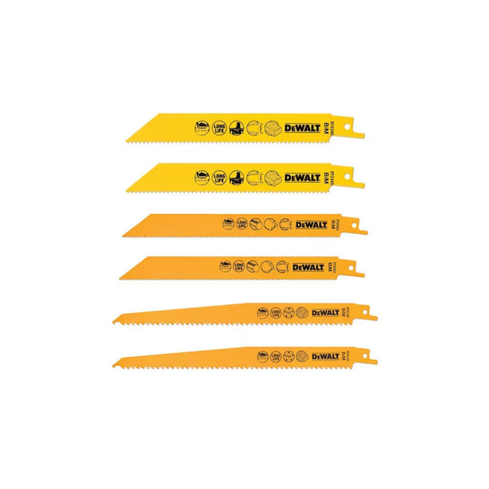 Koffer mit 6 Säbelsägeblättern DEWALT DT2444-QZ