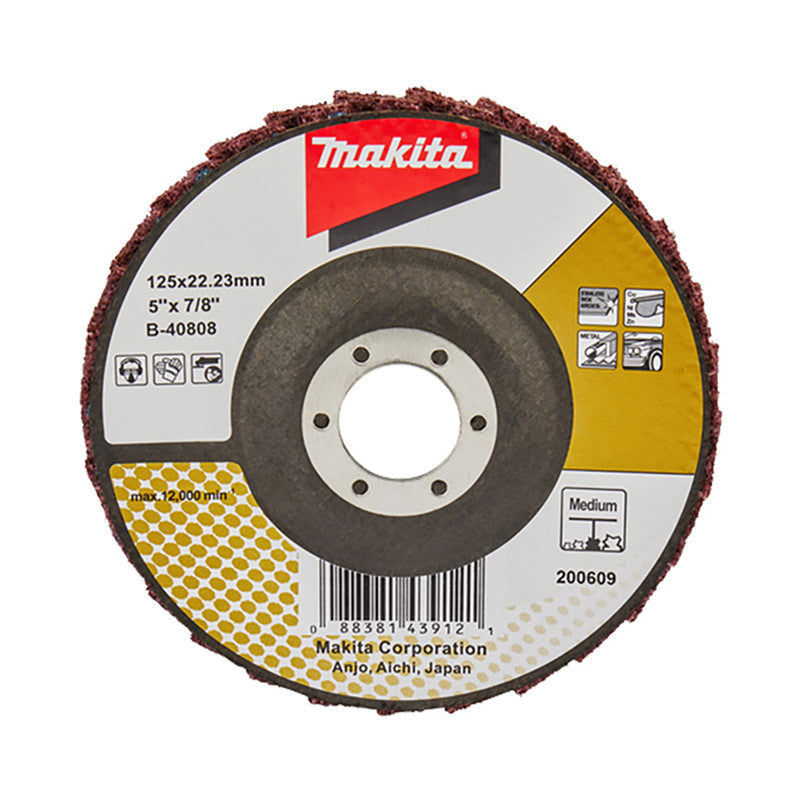 Fächerschleifscheibe zur Oberflächenbearbeitung MAKITA B-40808