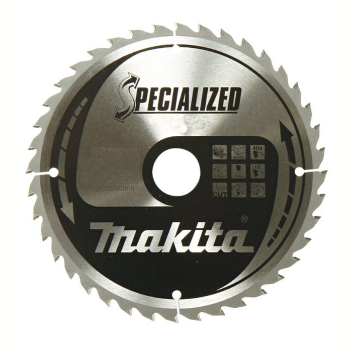 Hartmetall-Sägeblatt MAKITA B-33582 ''Specialized'' Sandwichplatten 235mmx30x50Z für Kreissägen