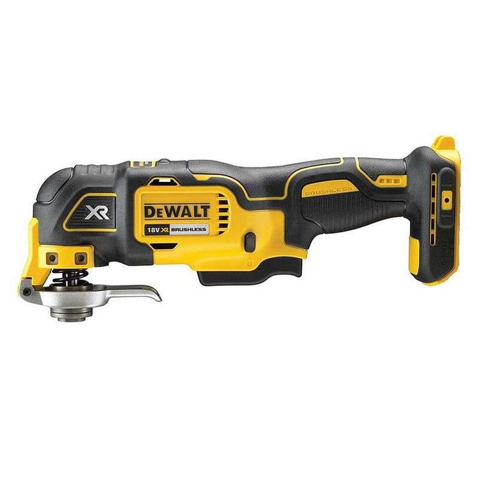 Oszillierendes Akku-Multifunktionswerkzeug 18V DEWALT DCS355NT-XJ Brushless mit Koffer und 32 Zubehörteilen
