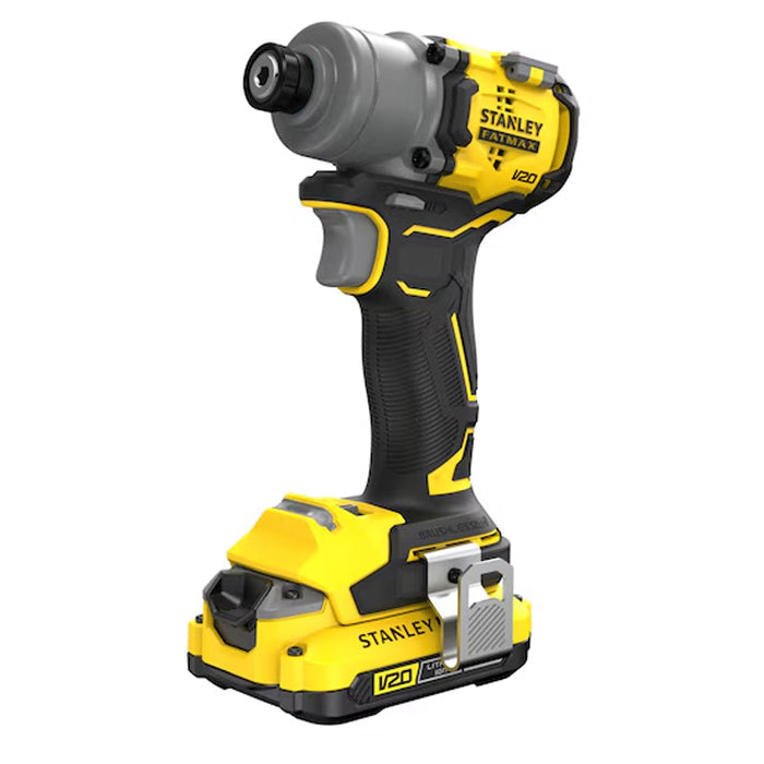 Akku-Schlagschrauber 203 Nm Brushless – Lithium 18V – 1 Akku 2 Ah im Prostack-Set – SFMCF830D1T-QW STANLEY FATMAX V20
