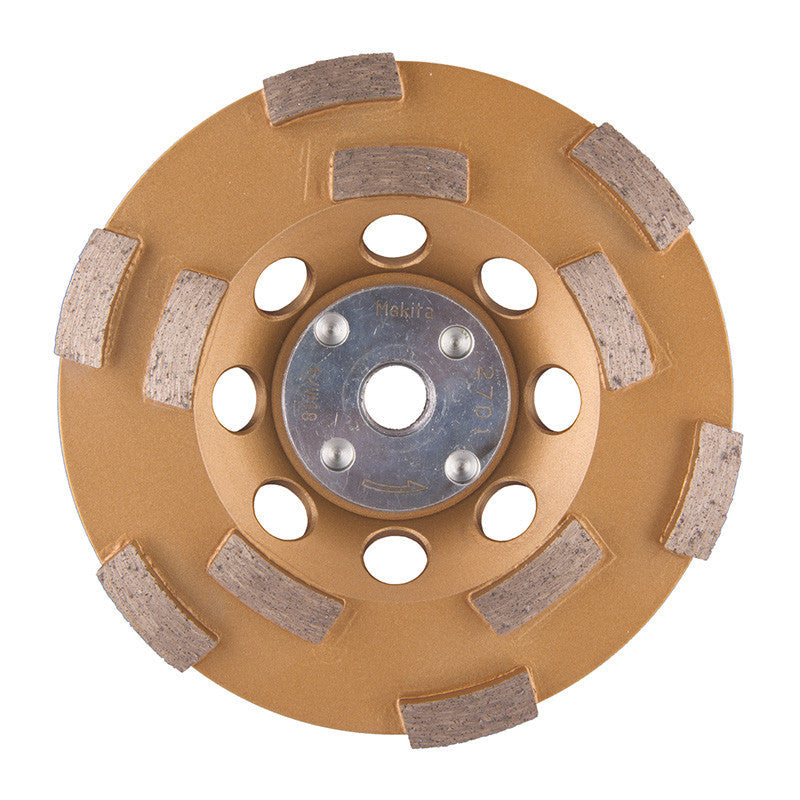Vibrationsarmer Diamant-Schleifteller MAKITA B-48549 für alle Arbeiten, für Winkelschleifer Ø 125 mm