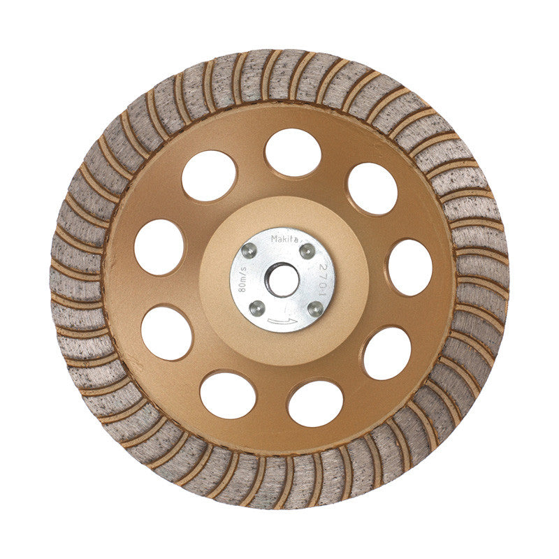 Vibrationsarmer Diamant-Schleifteller MAKITA B-49993 für Endbearbeitungen, für Winkelschleifer Ø 125 und 230 mm