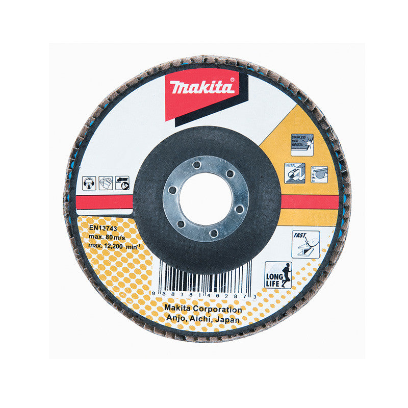 Premium-Fächerschleifscheiben Zirkonium MAKITA B-22729