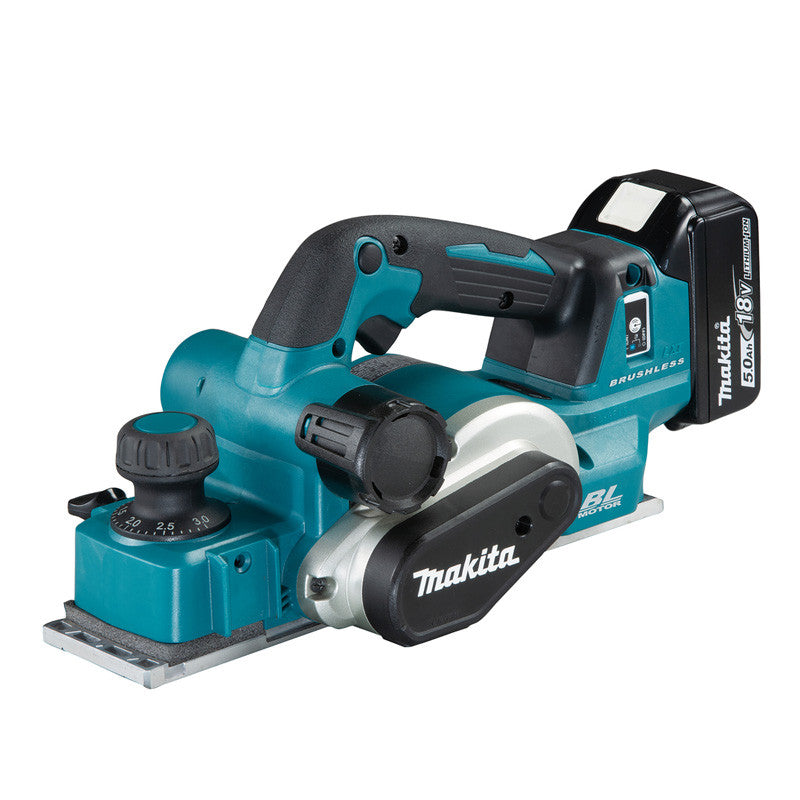 Hobel MAKITA DKP181RTJ 18 V Li-Ion 5 Ah 82 mm
