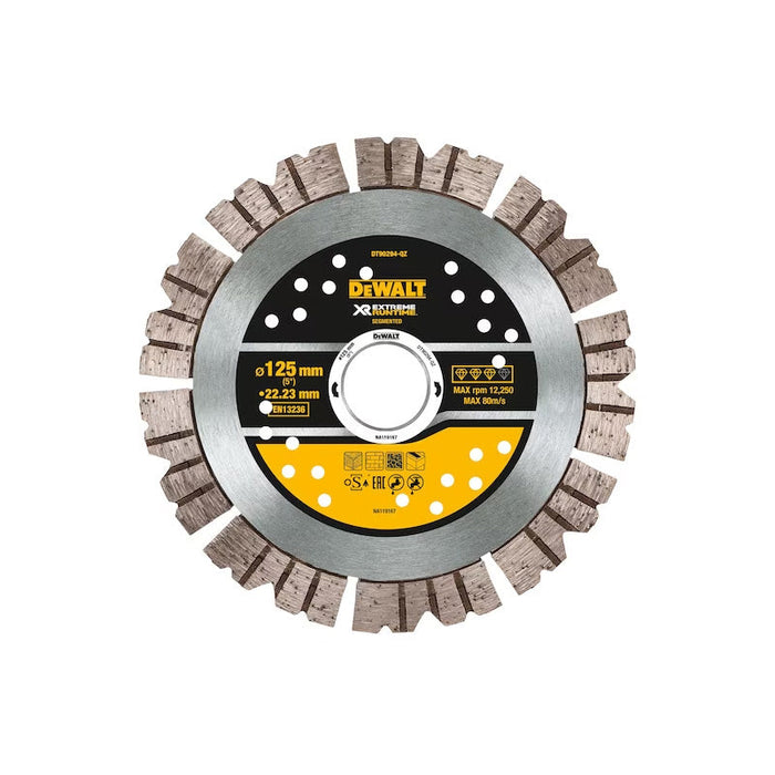 Betonscheibe Ø125x22,2mm für Mauernutfräse DEWALT DT90294-QZ Extreme Runtime