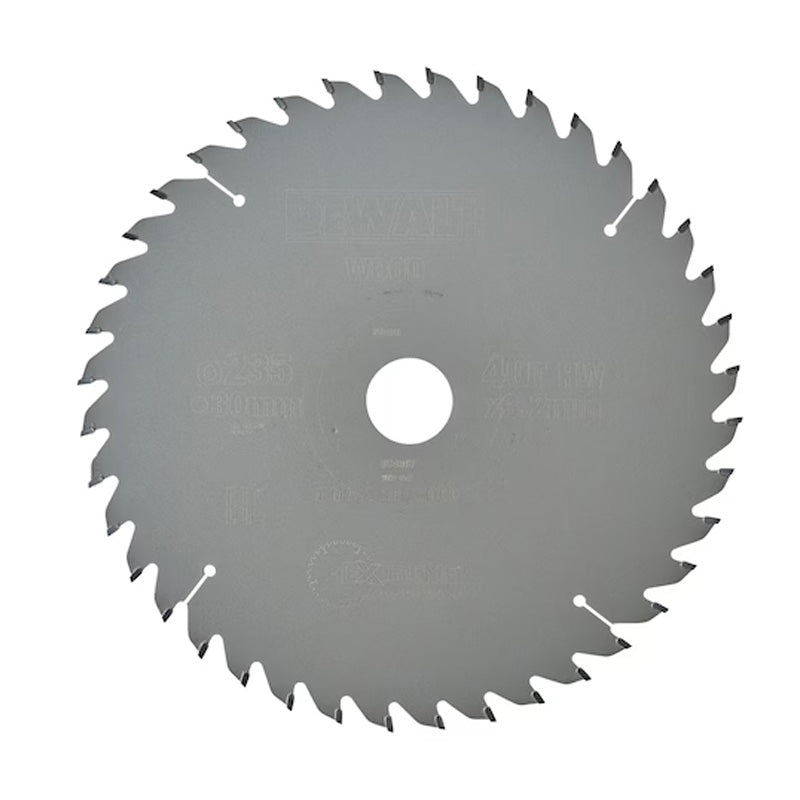 Kreissägeblatt Ø235x30 mm 40 Zähne DEWALT DT4067-QZ Hartmetall Extreme Workshop