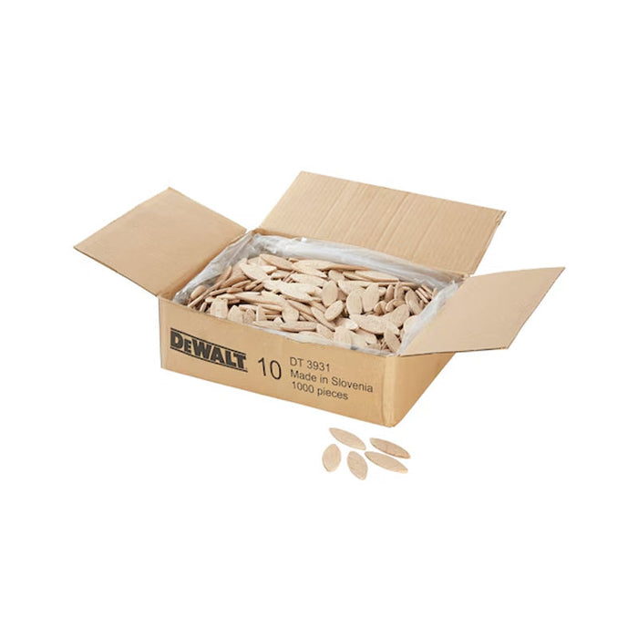 Flachdübel für Flachdübelfräse DW682K-QS DEWALT (Beutel mit 1000 Stück)