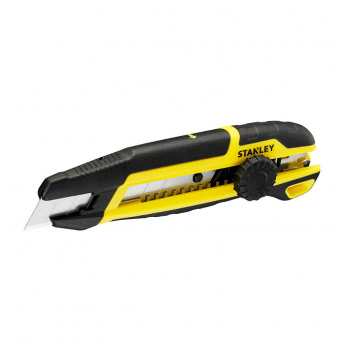 Cutter 18 mm Quick Snap Zweikomponenten – gerändeltes Rädchen - STANLEY - STHT10500-0