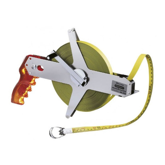 Langes Maßband 50 m x 12,7 mm, Stahlband Mabolon Master II – STANLEY – 1-34-478