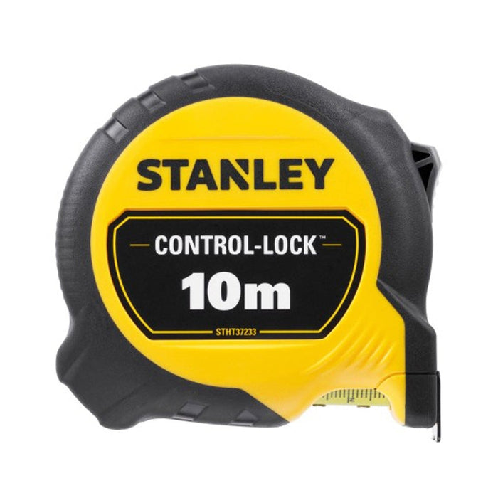 Maßband 10 m x 25 mm, doppelte magnetische Skalierung, Control-Lock – STANLEY – STHT37233-0