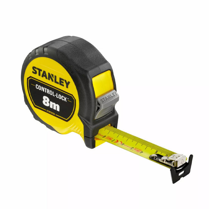 Maßband 8 m x 25 mm, doppelte magnetische Skalierung, Control-Lock – STANLEY – STHT37232-0