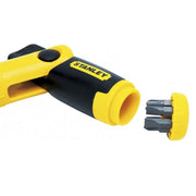 Ratschen-Bithalter-Schraubendreher mit Revolvergriff - 25-teiliger Koffer - STANLEY - 0-63-022