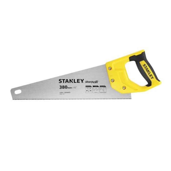 Handsäge Sharpcut, feiner Schnitt 380 mm - STANLEY - STHT20369-1