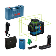 Linienlaser BOSCH GLL 80-33 G - 0 601 065 501 Professional - Geliefert mit Transportkoffer und Zubehör