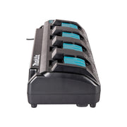 Ladegerät für 4 Akkus MAKITA DC18SF 196426-3 Makstar Li-Ion 14,4 bis 18 V