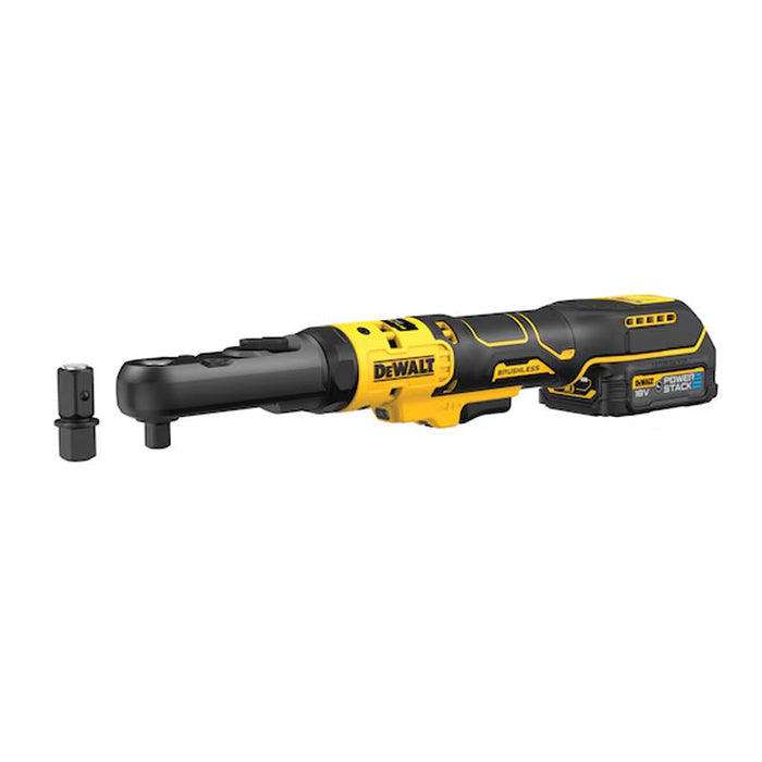 Akku-Ratsche DEWALT DCF510E2G-QW XR 18 V 1.7 Ah Li-Ion Brushless mit Wechselköpfen
