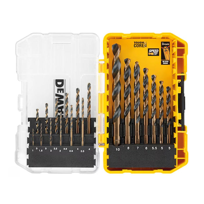 Koffer mit 19 Mehrzweckbohrern DEWALT DT70728-QZ Black&Gold