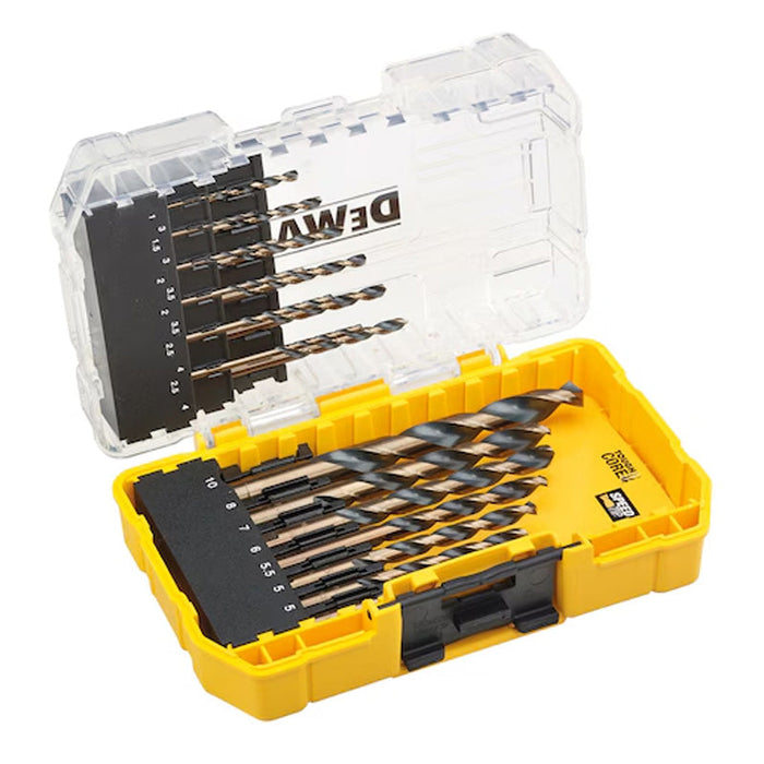 Koffer mit 19 Mehrzweckbohrern DEWALT DT70728-QZ Black&Gold