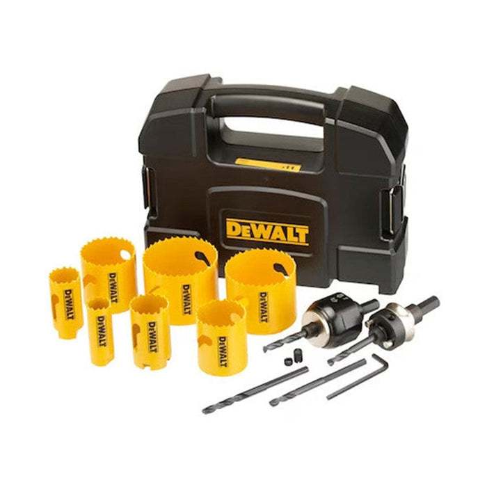 Koffer mit 11 Teilen für Bi-Metall-Lochsägen DEWALT