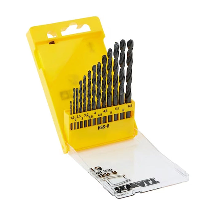 Koffer mit 13 Metallbohrern HSS-R DEWALT DT5912-QZ