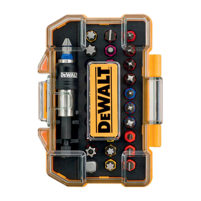 Koffer mit 32 Teilen mit Bits 25mm, Adapter und Schnellwechsel-Bithalter DEWALT DT7969-QZ
