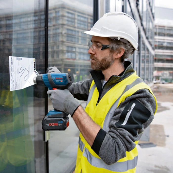 18-V-Heißluftgebläse BOSCH GHG 18V-50 L-Boxx, Reduzierdüse und Reflektordüse
