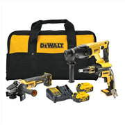 3-Maschinen-Set DEWALT DCK304P2-QW XR 18V 5Ah Li-Ion Brushless