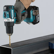 Akku-Bohrschrauber MAKITA DDF484RTX6 18 V - 5 Ah - Ø 13 mm + Koffer mit 96 Zubehörteilen + 2 Akkus LXT® 18V - 5Ah