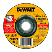 Trennscheibe für Edelstahl 125x22,2mm, flache Nabe DEWALT