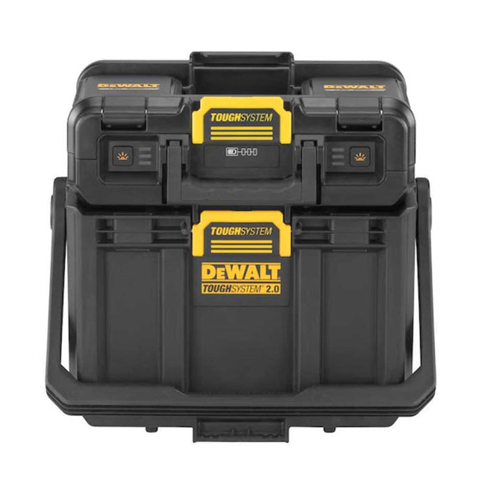 Halber Koffer mit Leuchte TOUGHSYSTEM 2.0 DEWALT DWST08061-1