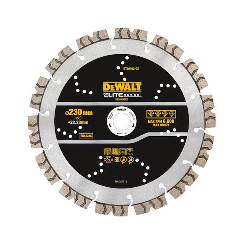 Segmentierte Diamant-Trennscheibe ELITE DEWALT für alle Anwendungen