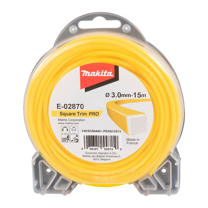 Vierkantschnur Square Trim Pro MAKITA E-02870  3mm x 15m