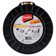 Nylon-Mähfaden Kleeblatt gedreht MAKITA E-01812 2,4mm x 225m