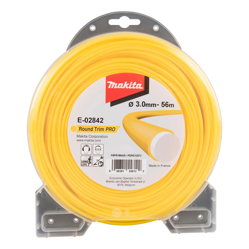 Rund-Mähfaden Round Trim Pro MAKITA E-02842 3mm x 56m